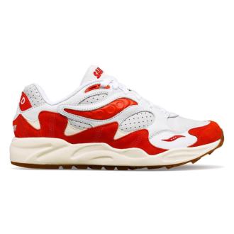 Saucony Grid Shadow 2 "White Red"